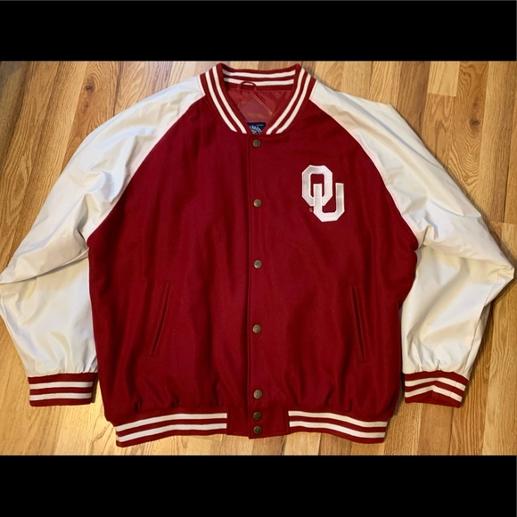 Oklahoma Sooners Bomber Varsity Jacket 